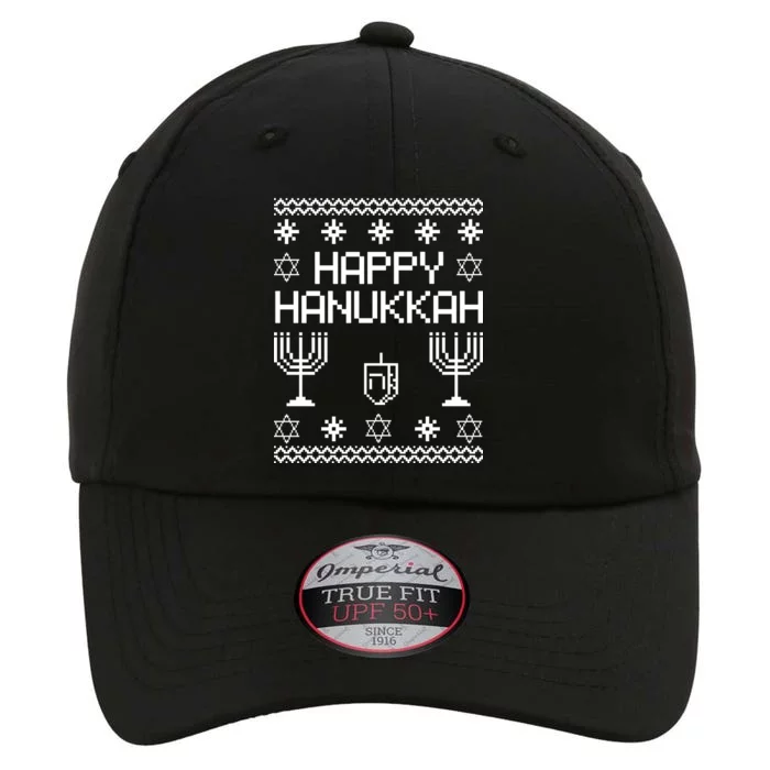 Happy Hanukkah Ugly The Original Performance Cap