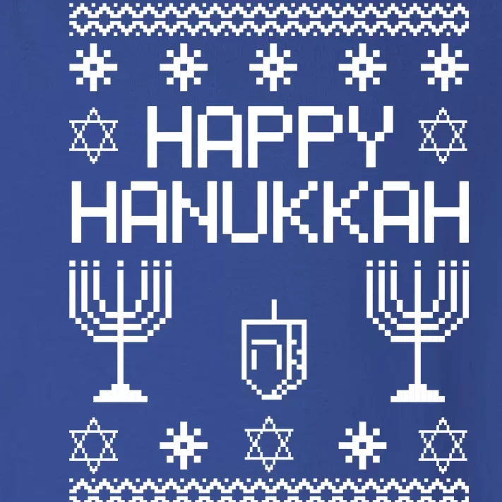 Happy Hanukkah Ugly Toddler Long Sleeve Shirt