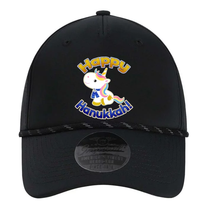 Happy Hanukkah Unicorn Performance The Dyno Cap