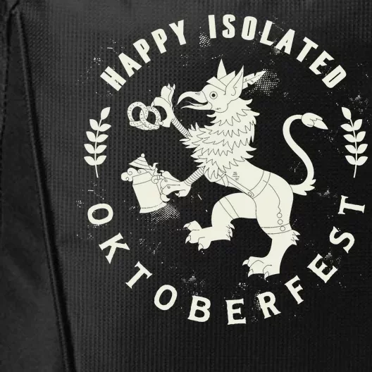 Happy Isolated Oktoberfest City Backpack