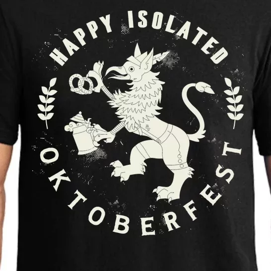 Happy Isolated Oktoberfest Pajama Set