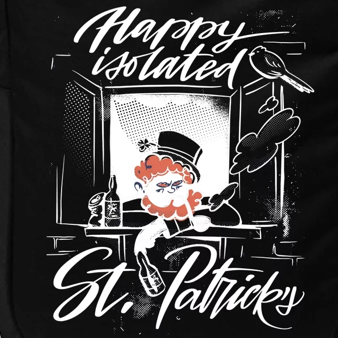 Happy Isolated St Patrick's Day Impact Tech Backpack