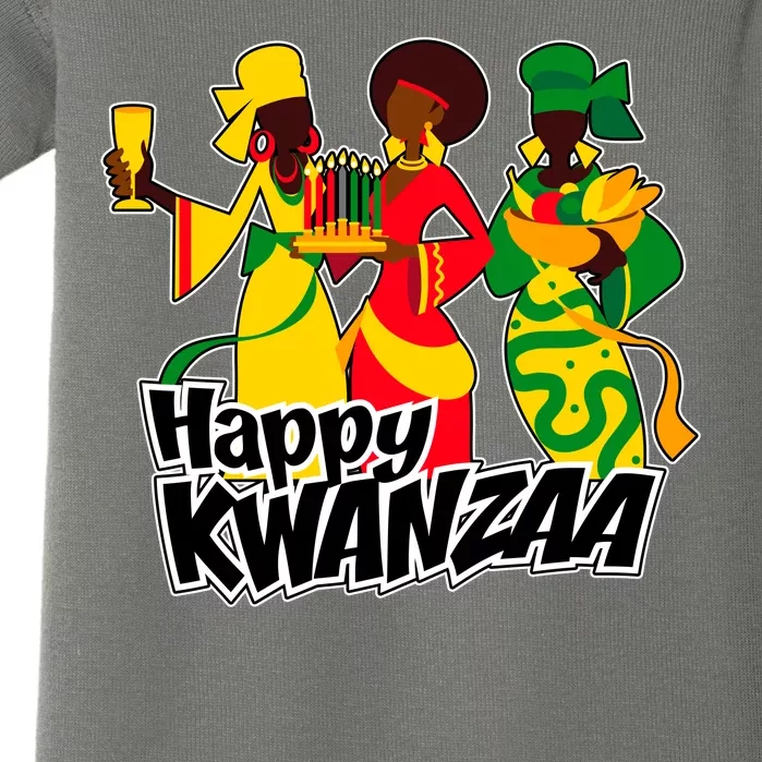 Happy Kwanzaa Celebration Baby Bodysuit