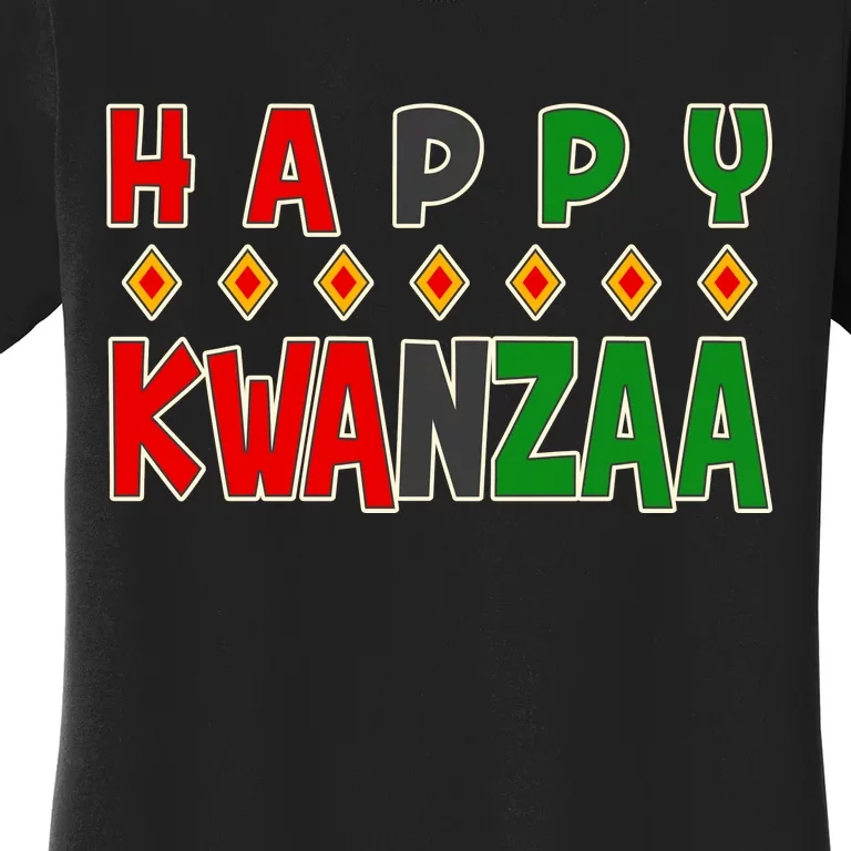 Happy Kwanzaa Holiday Women's T-Shirt