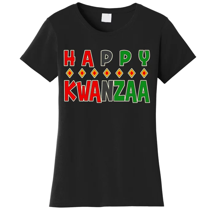 Happy Kwanzaa Holiday Women's T-Shirt