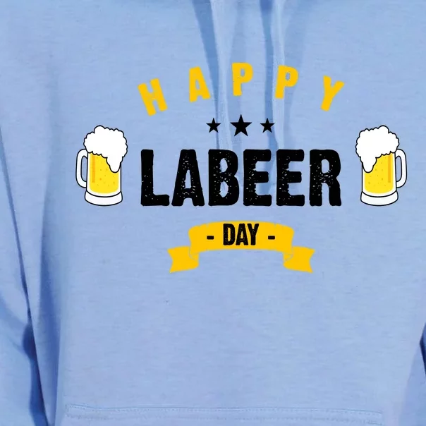 Happy Labeer Day Unisex Surf Hoodie