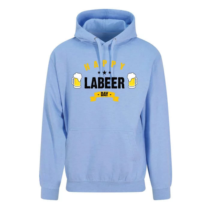 Happy Labeer Day Unisex Surf Hoodie