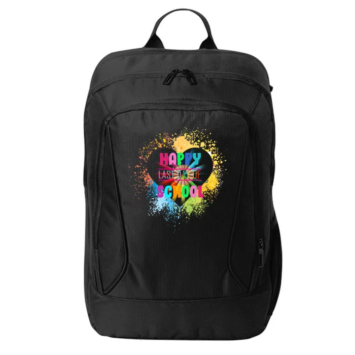 Happy Last Day Of School Colors Of Heart City Backpack