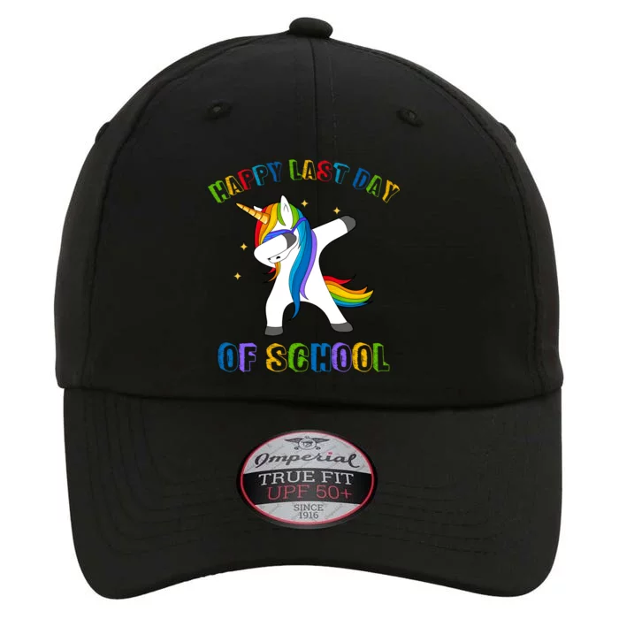 Happy Last Day Of School Dabbing Unicorn The Original Performance Cap