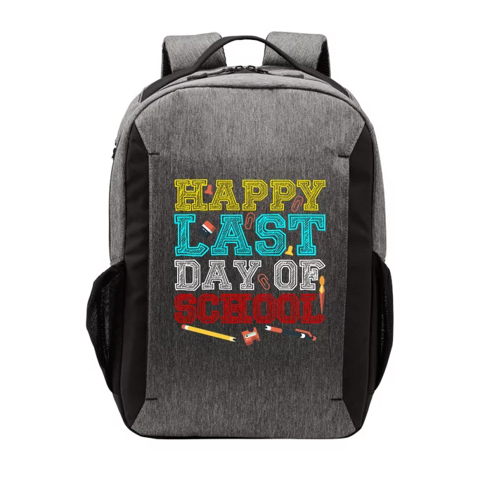 Happy Last Day Of School Pencil Vector Backpack