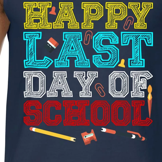 Happy Last Day Of School Pencil Comfort Colors® Tank Top