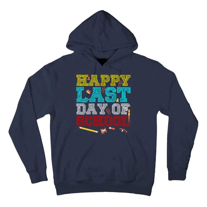 Happy Last Day Of School Pencil Tall Hoodie