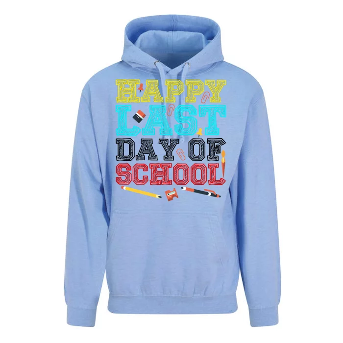 Happy Last Day Of School Pencil Unisex Surf Hoodie