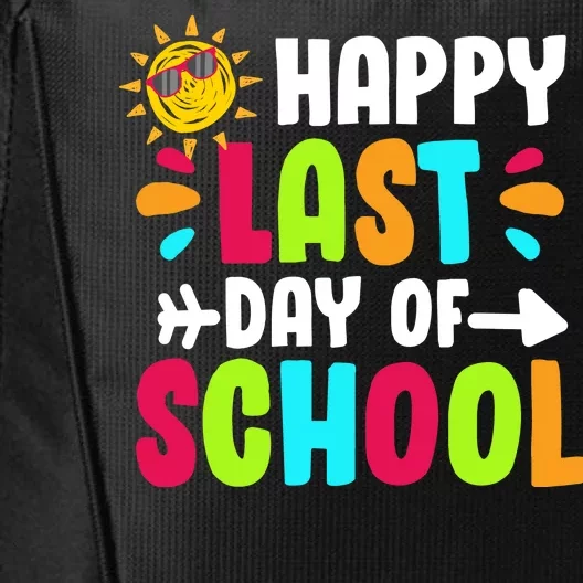 Happy Last Day Of School Sun City Backpack