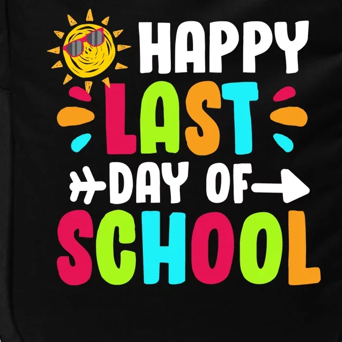 Happy Last Day Of School Sun Impact Tech Backpack