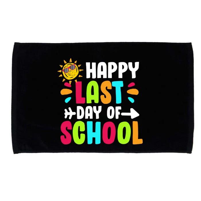 Happy Last Day Of School Sun Microfiber Hand Towel