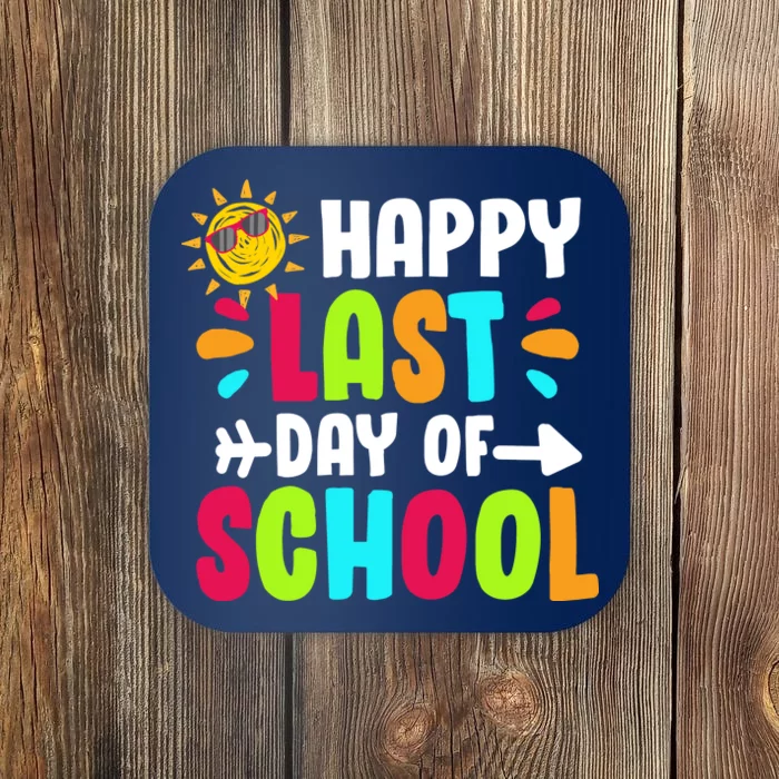 Happy Last Day Of School Sun Coaster