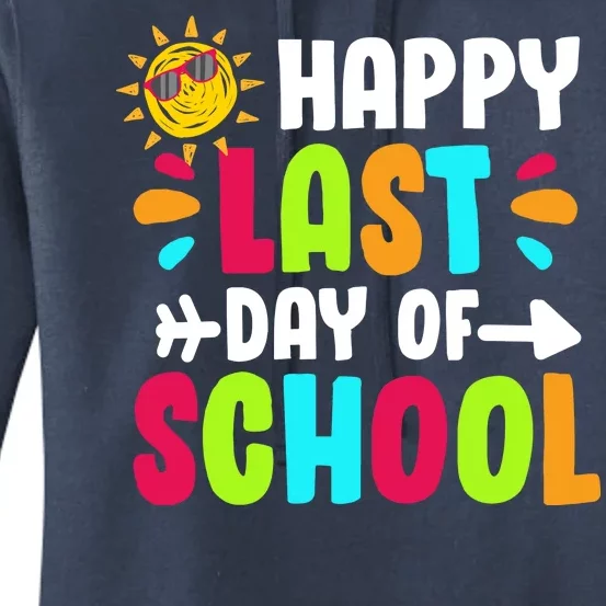 Happy Last Day Of School Sun Women's Pullover Hoodie