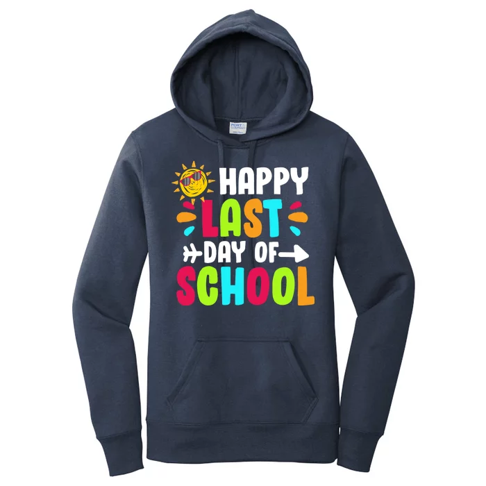 Happy Last Day Of School Sun Women's Pullover Hoodie