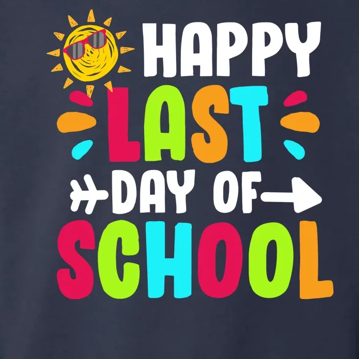 Happy Last Day Of School Sun Toddler Hoodie