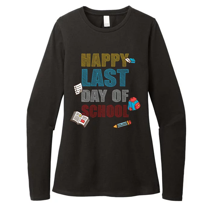 Happy Last Day Of School Supplies Womens CVC Long Sleeve Shirt