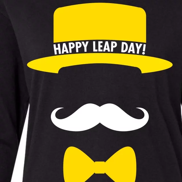 Happy Leap Day Womens Cotton Relaxed Long Sleeve T-Shirt