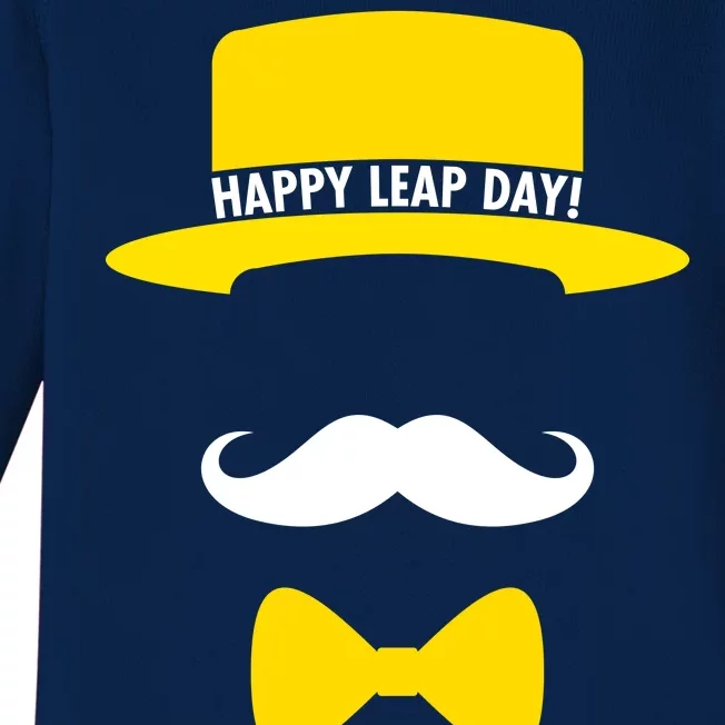 Happy Leap Day Baby Long Sleeve Bodysuit