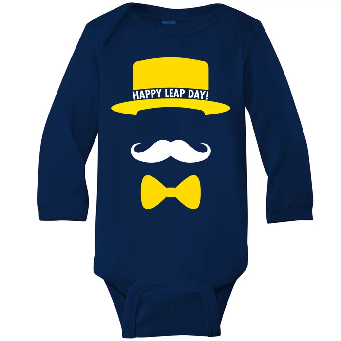 Happy Leap Day Baby Long Sleeve Bodysuit