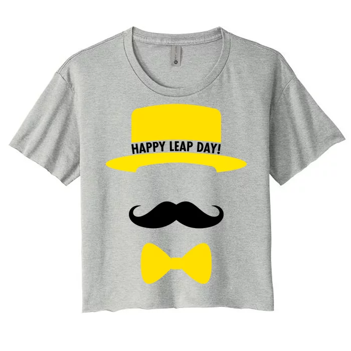 Happy Leap Day Women's Crop Top Tee