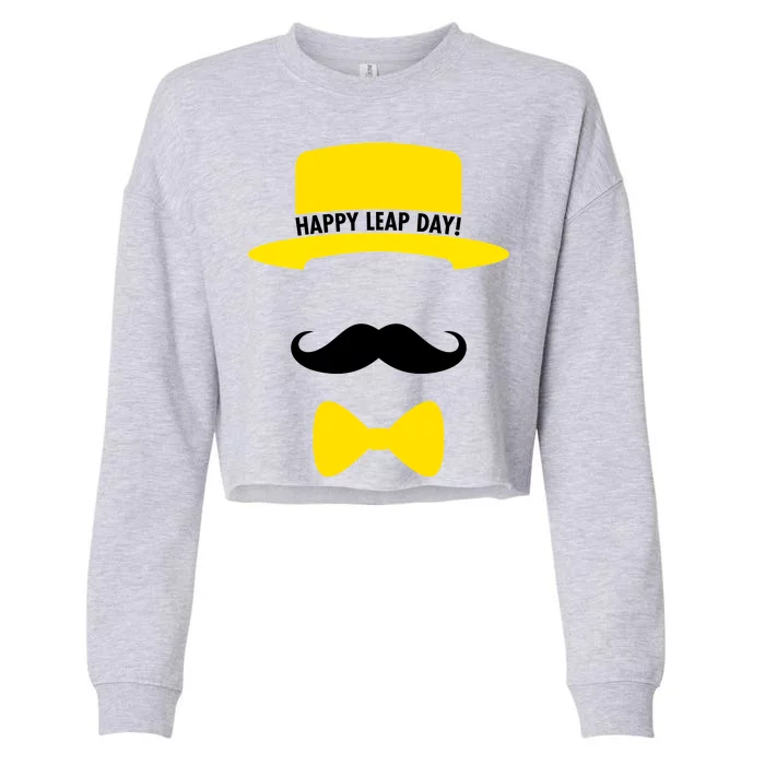 Happy Leap Day Cropped Pullover Crew