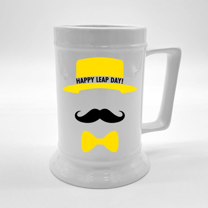 Happy Leap Day Front & Back Beer Stein