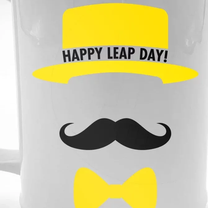 Happy Leap Day Front & Back Beer Stein