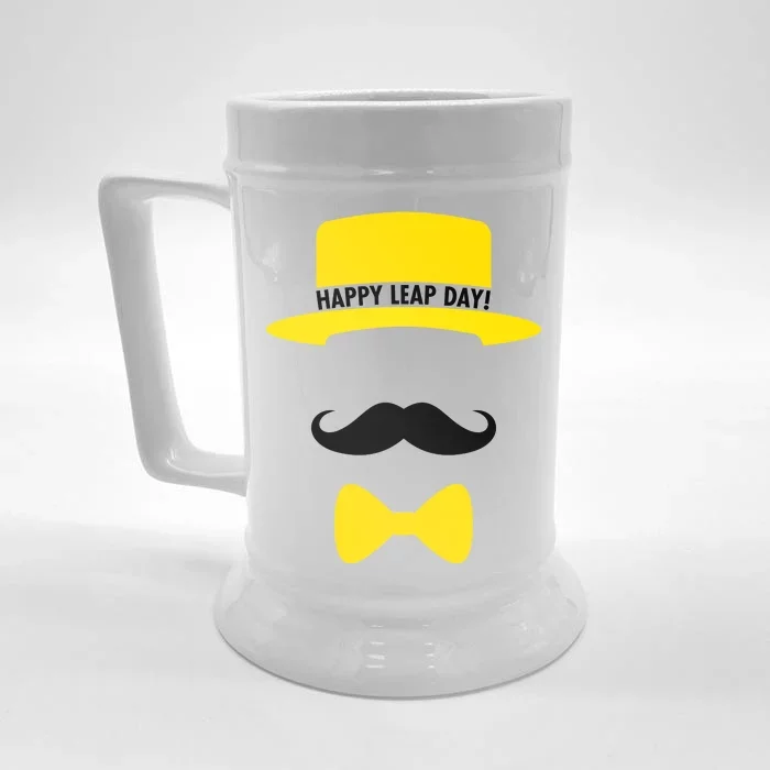 Happy Leap Day Front & Back Beer Stein