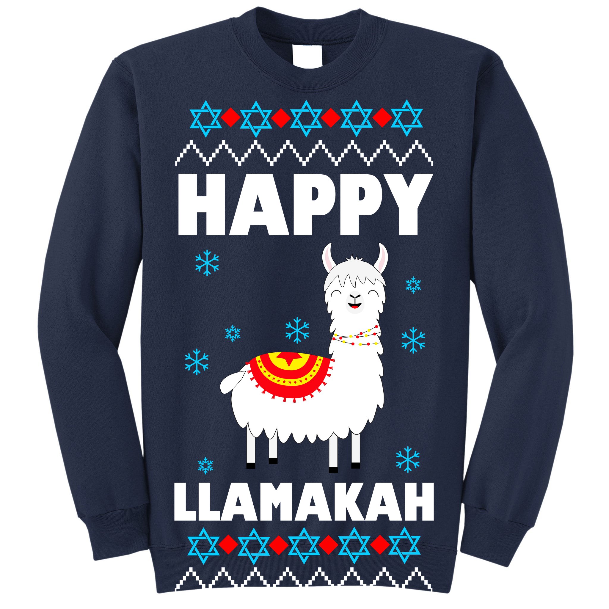 Llama sale hanukkah sweater