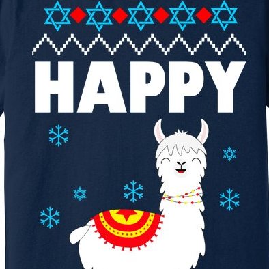 Happy Llamakah Llama Hanukkah Premium T-Shirt