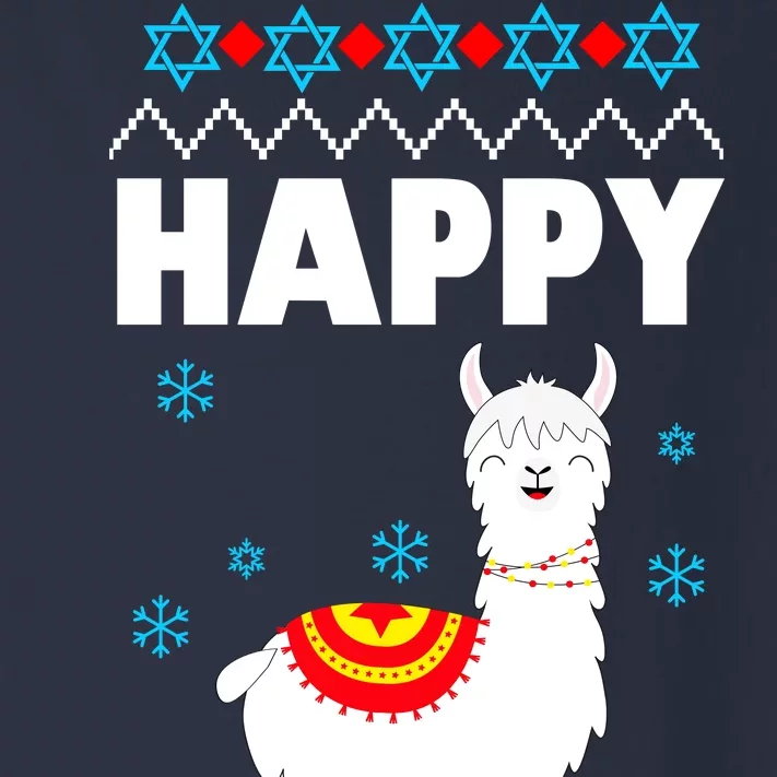 Happy Llamakah Llama Hanukkah Toddler Long Sleeve Shirt