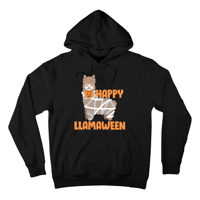 Happy Llamaween Llama Halloween Hoodie