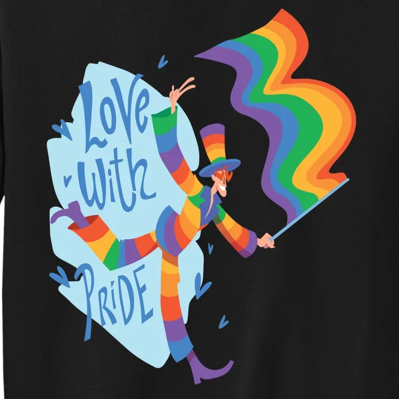 Happy Love With Pride Sweatshirt