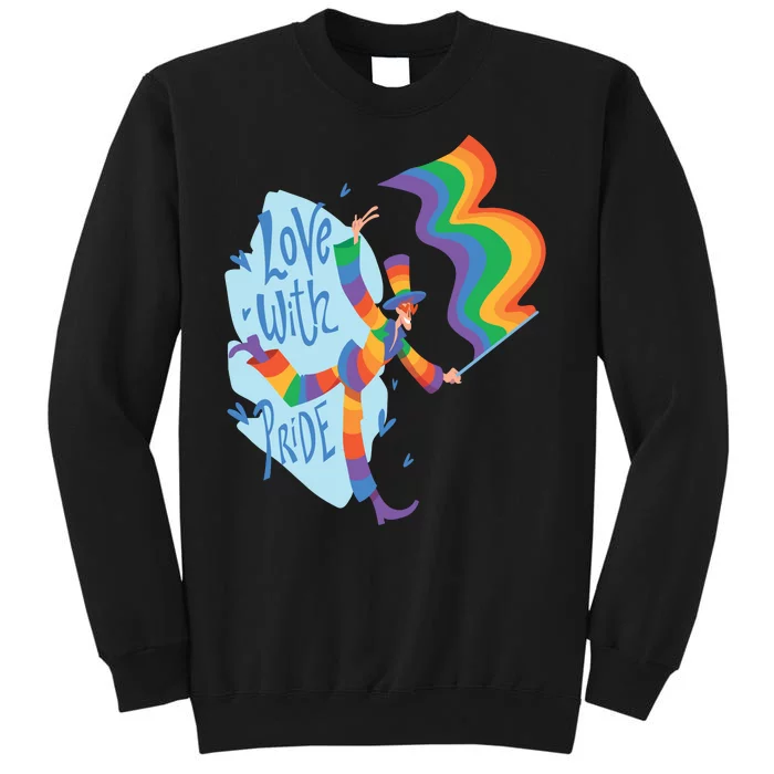 Happy Love With Pride Sweatshirt