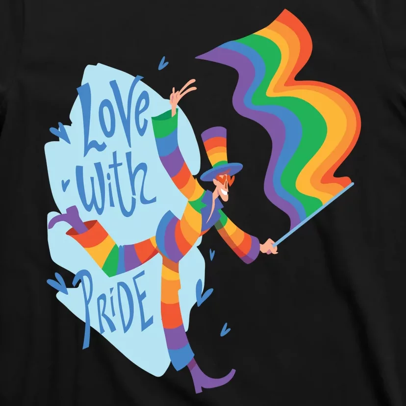 Happy Love With Pride T-Shirt