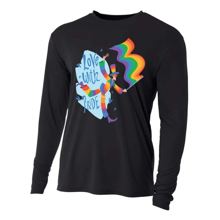 Happy Love With Pride Cooling Performance Long Sleeve Crew