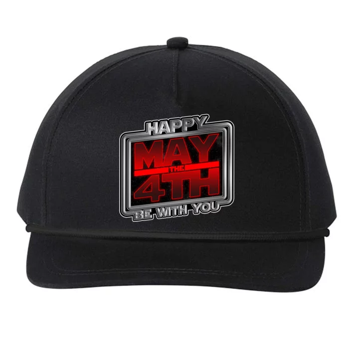 Happy May the 4th Be With You Snapback Five-Panel Rope Hat