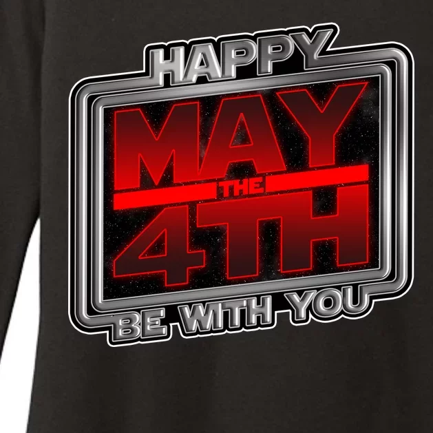 Happy May the 4th Be With You Womens CVC Long Sleeve Shirt