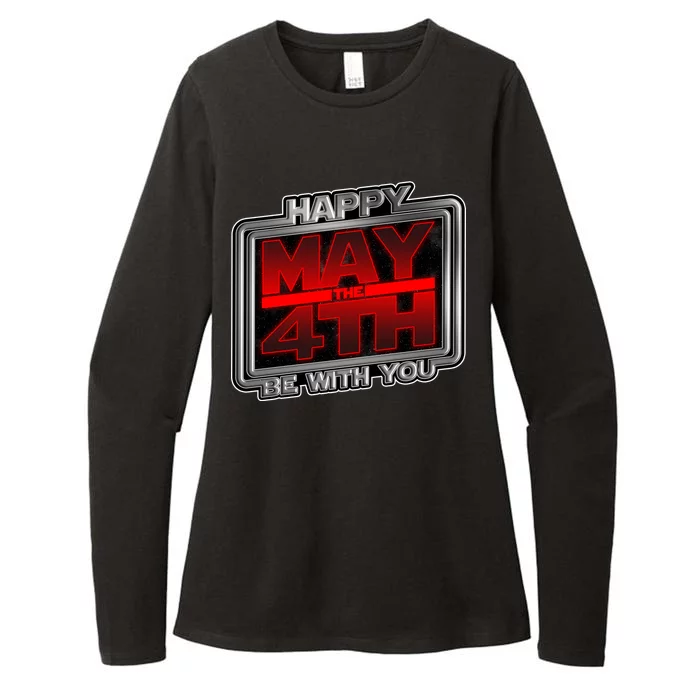 Happy May the 4th Be With You Womens CVC Long Sleeve Shirt