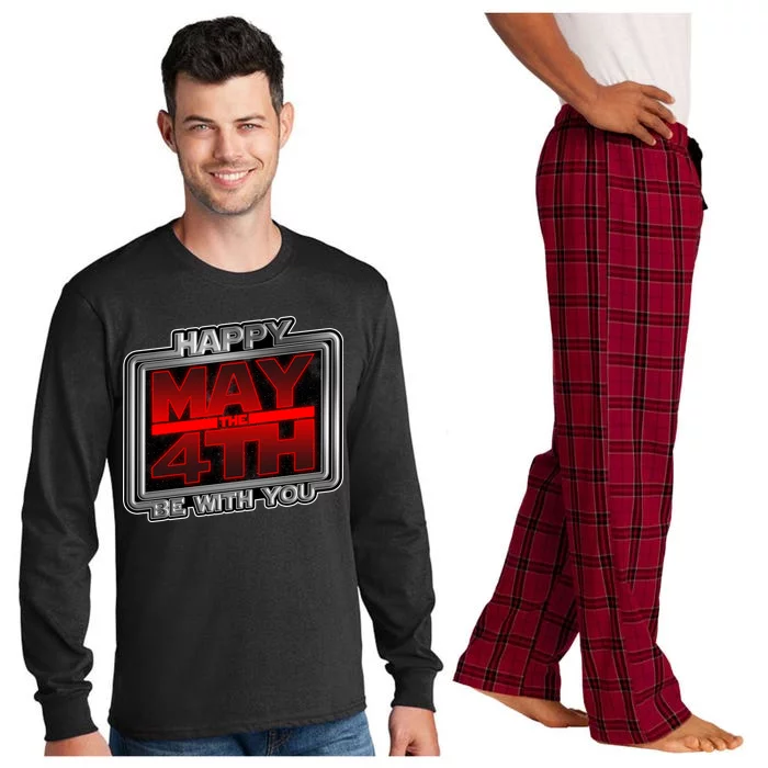 Happy May the 4th Be With You Long Sleeve Pajama Set