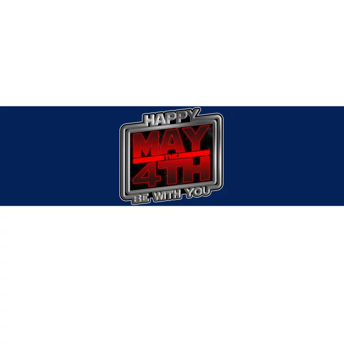 Happy May the 4th Be With You Bumper Sticker