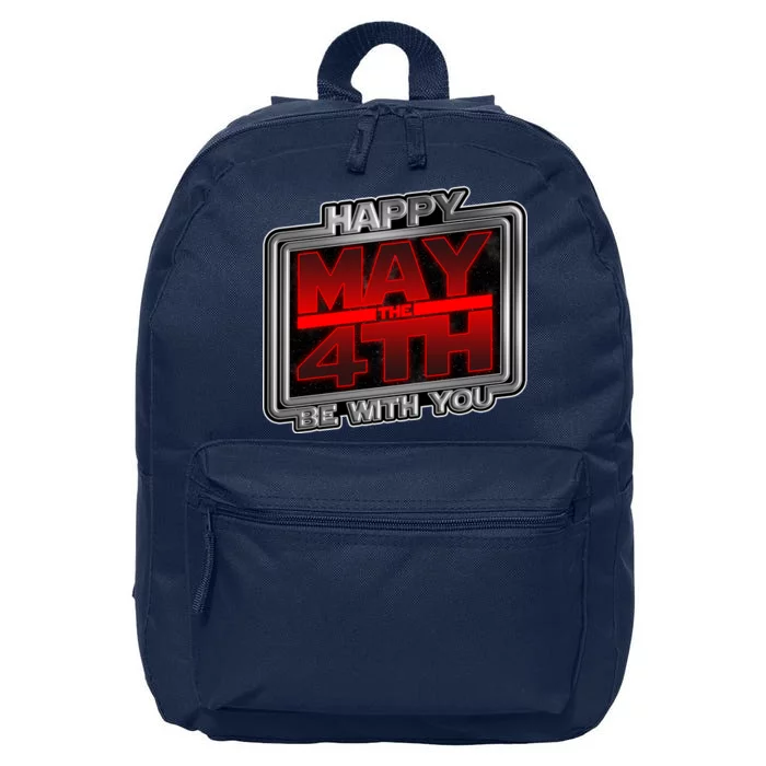 Happy May the 4th Be With You 16 in Basic Backpack