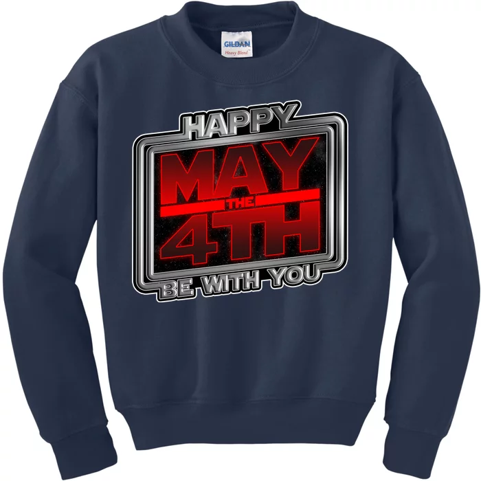 Happy May the 4th Be With You Kids Sweatshirt