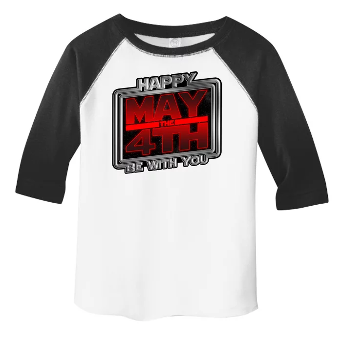 Happy May the 4th Be With You Toddler Fine Jersey T-Shirt