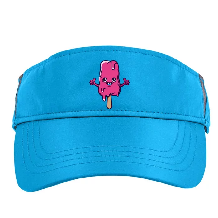 Happy Melting Popsicle Adult Drive Performance Visor